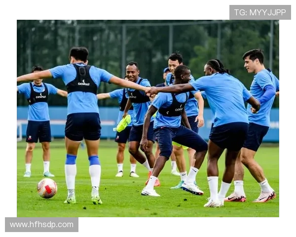 山东泰山队备战上海海港队赛前训练全景展现团队士气与战术准备